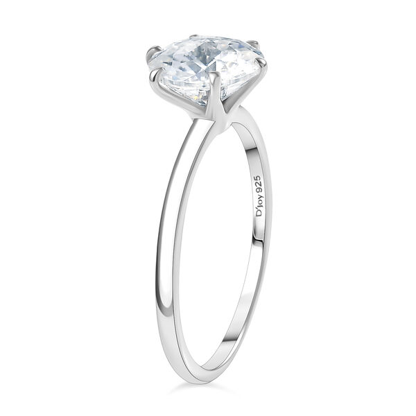 D'Joy Moissanit Ring, 925 Silber rhodiniert - 1,77 ct. image number 4