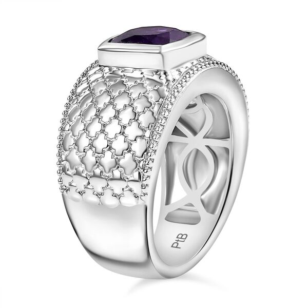 Afrikanischer Amethyst-Ring in Silberton - 1,98 ct. image number 5