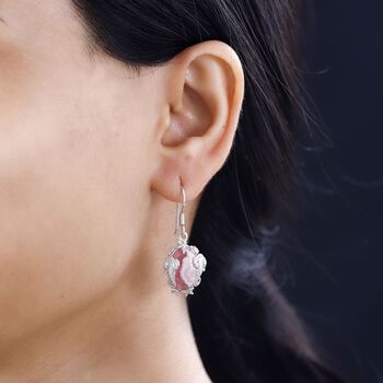 AA Rhodochrosit Ohrringe - 18,31 ct.