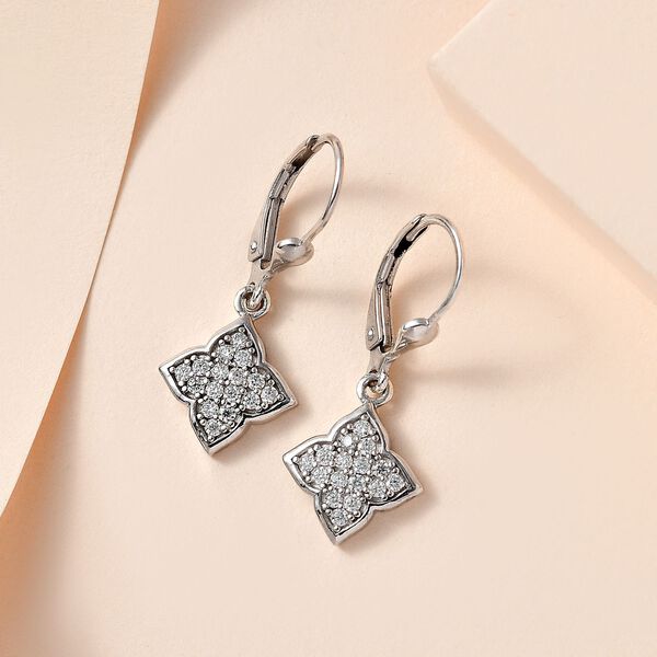 Moissanit Ohrringe - 0,45 ct. image number 1