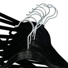 10er Set - Kleiderbügel mit Samt überzogen, Anti-Rutsch