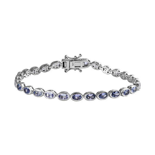 Tansanit Eternity Armband - 6,39 ct. image number 0