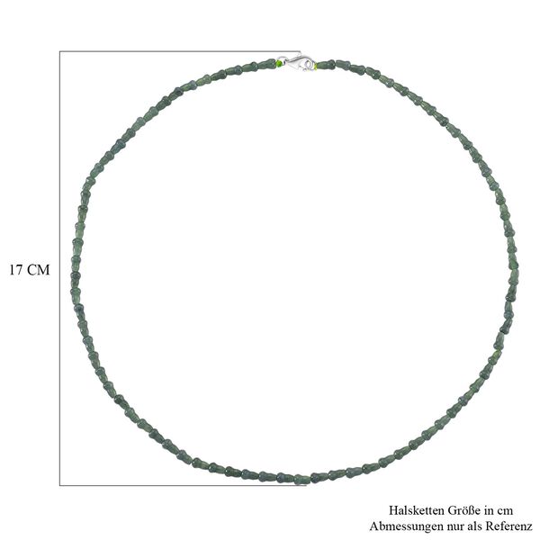 D'Joy nat&uuml;rliche, helle Olmek Jadeit 50cm Halskette - 58 ct. image number 7
