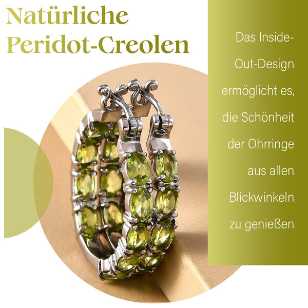 Peridot Inside-Out-Creolen image number 6