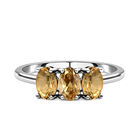 Citrin-Ring, 925 Silber  ca. 1,39 ct image number 0