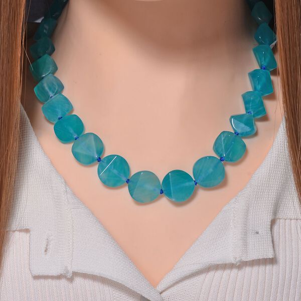 Amazonit Halskette, 50 cm - 415 ct. image number 7