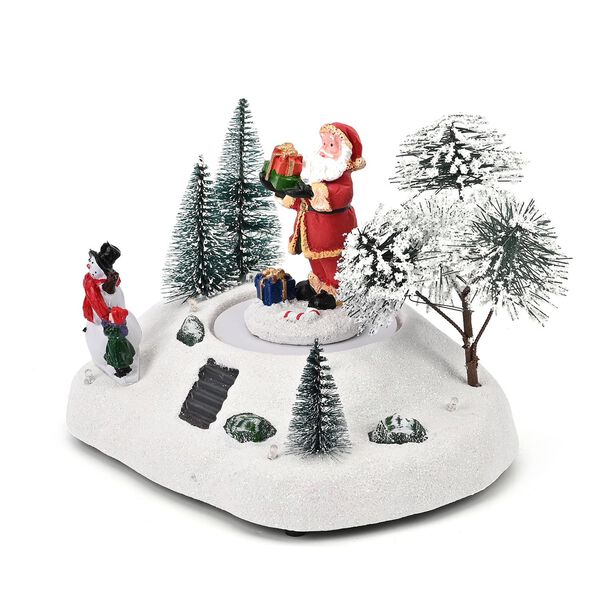 LED Musikbox Karussell mit Weihnachtsmann image number 10