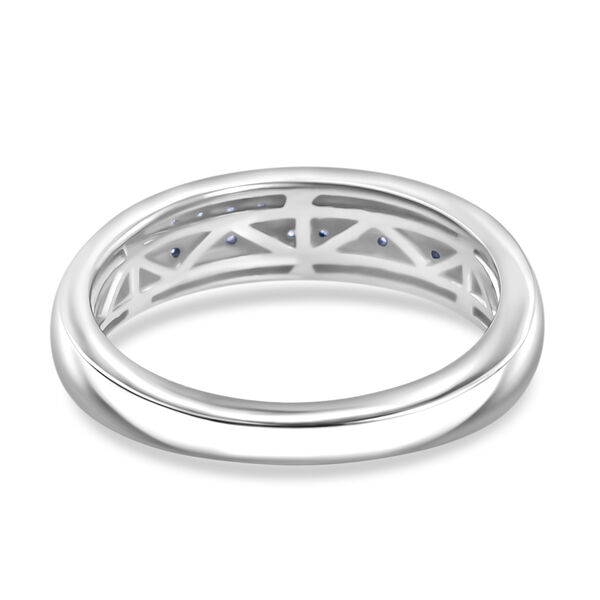 D'Joy Wei&szlig;er Diamant Ring 925 Silber rhodiniert (Gr&ouml;&szlig;e 17.00) 0.12 ct image number 5