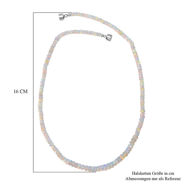 D'Joy AA nat&uuml;rliche, &auml;thiopische Welo Opal 45cm Halskette - 55 ct. image number 6