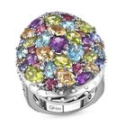 GP Italian Garden Kollektion - mehrfarbiger Edelstein-Ring in Silber image number 3