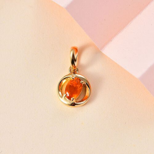 AA Salamanca Feueropal Anhänger - 0,28 ct. image number 1