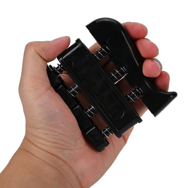 6-teiliges Griffkrafttrainer-Set f&uuml;r Hand- und Fingertraining, Schwarz, 11x18x6,5cm image number 9