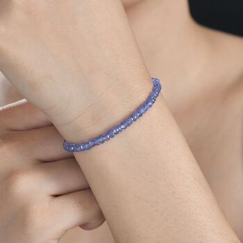 AAA Tansanit Armband, 19 cm - 25 ct.