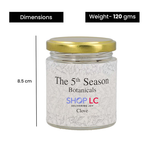 The 5th Season - Botanical Collection Duftkerze au Sojawachs im Glas, Nelken image number 5