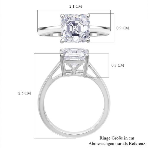 LUXURIANT DIAMOND- IGI zertifizierte VS-EF Labor Diamant Ring - 3 ct. image number 4