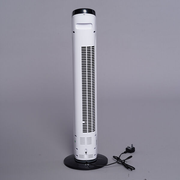 K&uuml;hlturmventilator, Gr&ouml;&szlig;e 24x24x83,8 cm, Wei&szlig;+Schwarz image number 2