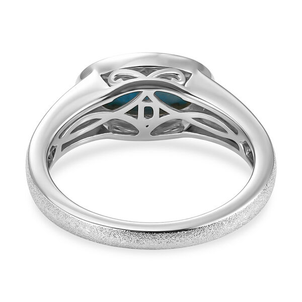 D'Joy AA Sleeping Beauty T&uuml;rkis Ring 925 Silber Rhodiniert (Gr&ouml;&szlig;e 17.00) ca. 1,11 ct image number 5