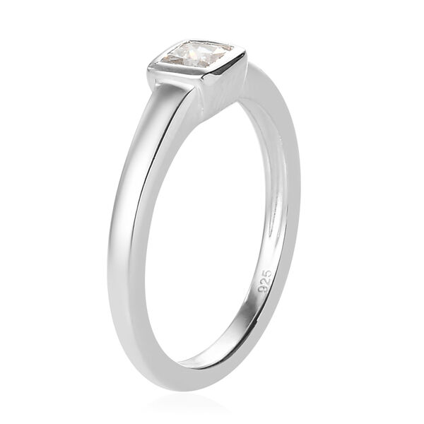 LUSTRO STELLA - feinster Zirkonia Solit&auml;r-Ring, 925 Silber image number 5