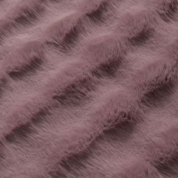 Serenity Night: Superweiche doppellagige Decke, luxuriöses Kunstfell mit Mikroplüschfutter, 150 x 200 cm, Rosenholz image number 7