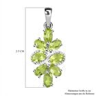 Peridot Anhänger 925 Silber ca. 1,98 ct image number 5