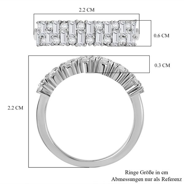 Moissanit Ring - 0,95 ct. image number 7