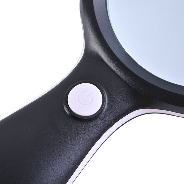 Beleuchtete Lupe mit 10x Vergr&ouml;&szlig;erung und 18 LED-Leuchten image number 8