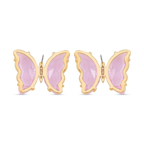 Rosa Kristall und wei&szlig;es Zirkonia-Schmuckset image number 8