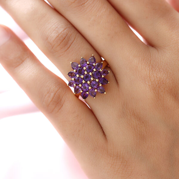 Natürlicher, marokkanischer Amethyst-Ring image number 3