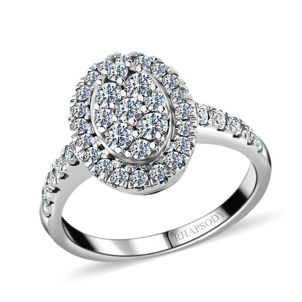RHAPSODY - Diamant-Ring, IGI zertifiziert VS E-F, 950 Platin  ca. 1,01 ct
