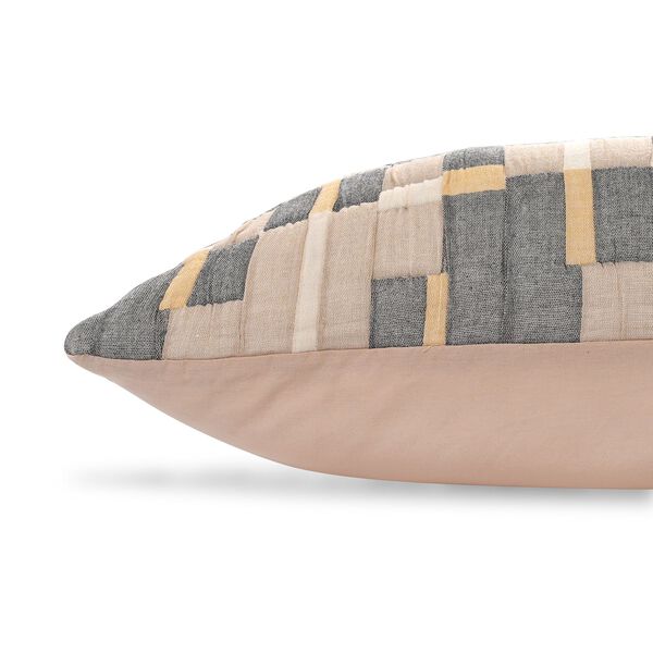 Luxus Kissenhülle gewebt, 50 x 75 cm, Grau image number 3