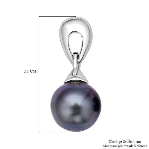 8-9 cm Tahiti Perlen Ohrh&auml;nger - 10,17 ct. image number 5
