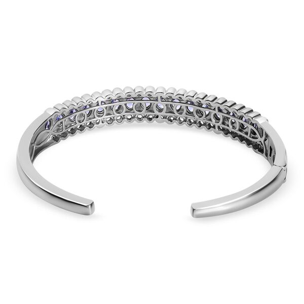 Tansanit und Zirkon Armreif - 4,38 ct. image number 5