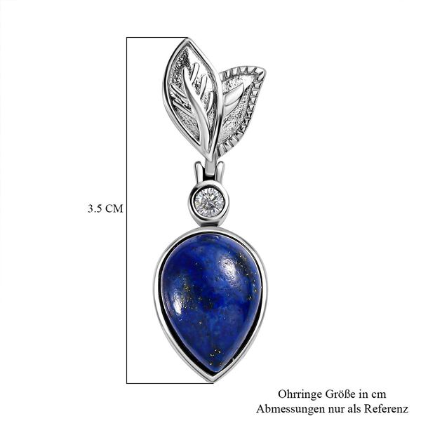 Lapislazuli und Topas Ohrringe - 14,66 ct. image number 6