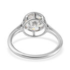 LUSTRO STELLA Weißer Zirkonia Ring 925 Silber platiniert (Größe 17.00) ca. 2,05 ct image number 5