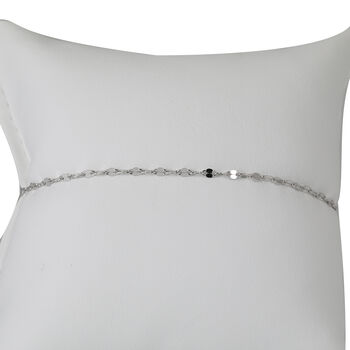 Italienische Konfetti 925 Silber rhodiniert Armband ca. 18 cm + 2.5 cm Extender