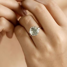 Prasiolith Ring - 6,50 ct.