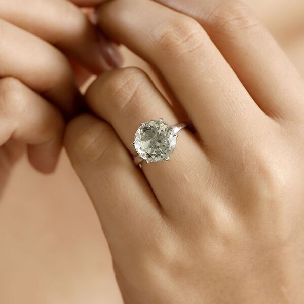 Prasiolith Ring - 6,50 ct. image number 2