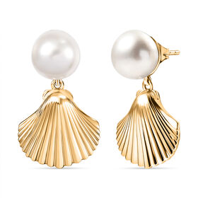 EVER TRUE Süßwasser Perle Ohrringe Nickelfreies Messing 8.03 ct