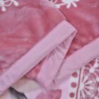 Wolkenweiche Decke mit floralem Muster, 200x230cm, pink image number 5