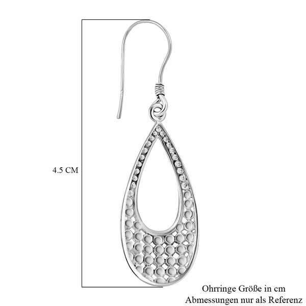 Royal Bali Kollektion - Strukturierte Ohrringe image number 4