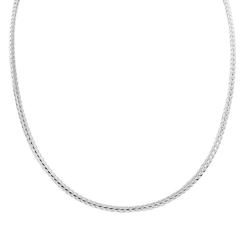 Italienische Franco-Kette 50 cm in 925 Silber image number 0