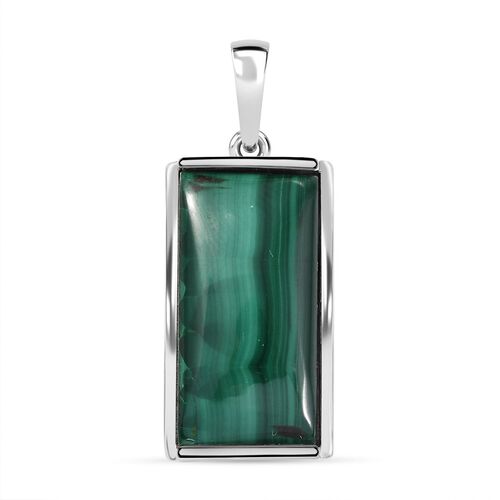 Malachit Anhänger - 14,29 ct. image number 0