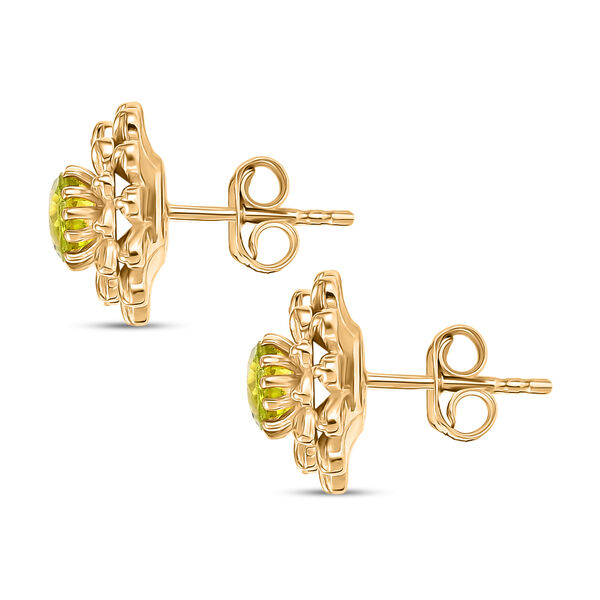 EverTrue Peridot Ohrstecker - 1,24 ct. image number 3