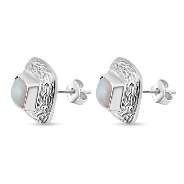 Royal Bali Kollektion - Natürliche, äthiopische Welo Opal-Ohrringe - 1,38 ct. image number 4