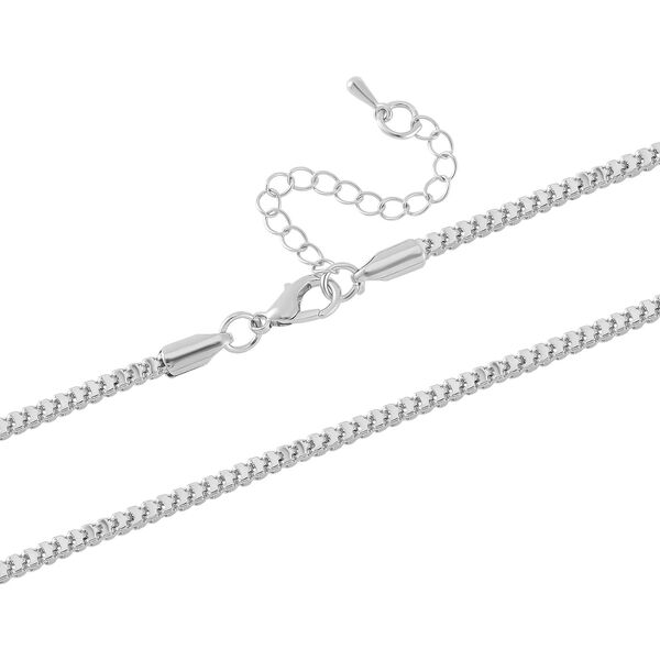 Blauer Magie Farbe Kristall, Kunststoff Perle Anh&auml;nger mit Kette ca. 71 cm + 5 cm Extender image number 5