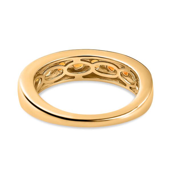 Salamanca Feueropal-Half-Eternity-Ring - 0,66 ct. image number 6
