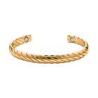 Armreif mit Magneten, goldfarben, ca. 18.5 cm