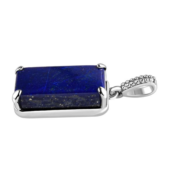 Lapislazuli Schmuckset  Edelstahl ca. 28,53 ct. image number 8