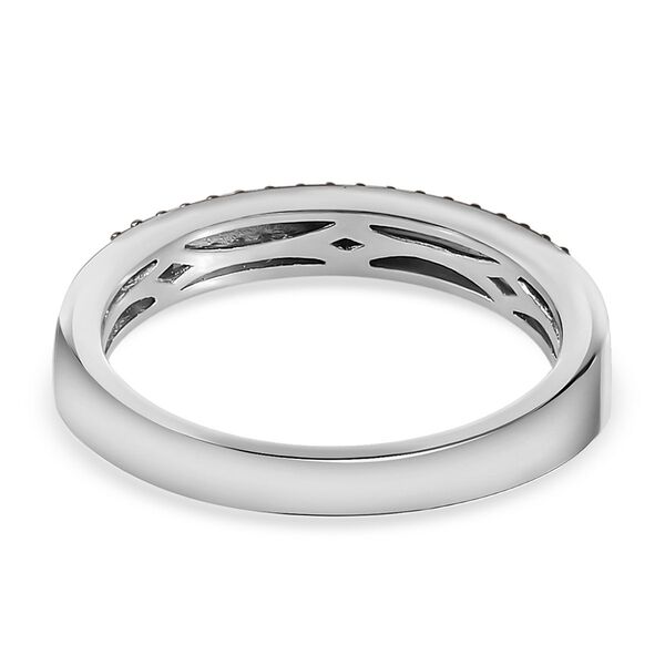 Roter Diamant Ring, 925 Silber platiniert (Größe 16.00) ca. 0.20 ct image number 6