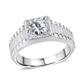 Moissanit Ring - 2,22 ct.